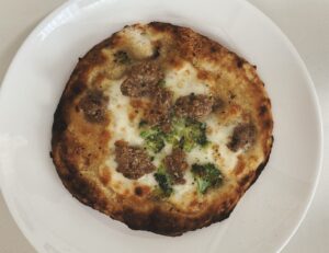 Pizza storia Salsiccia-e-Broccoli